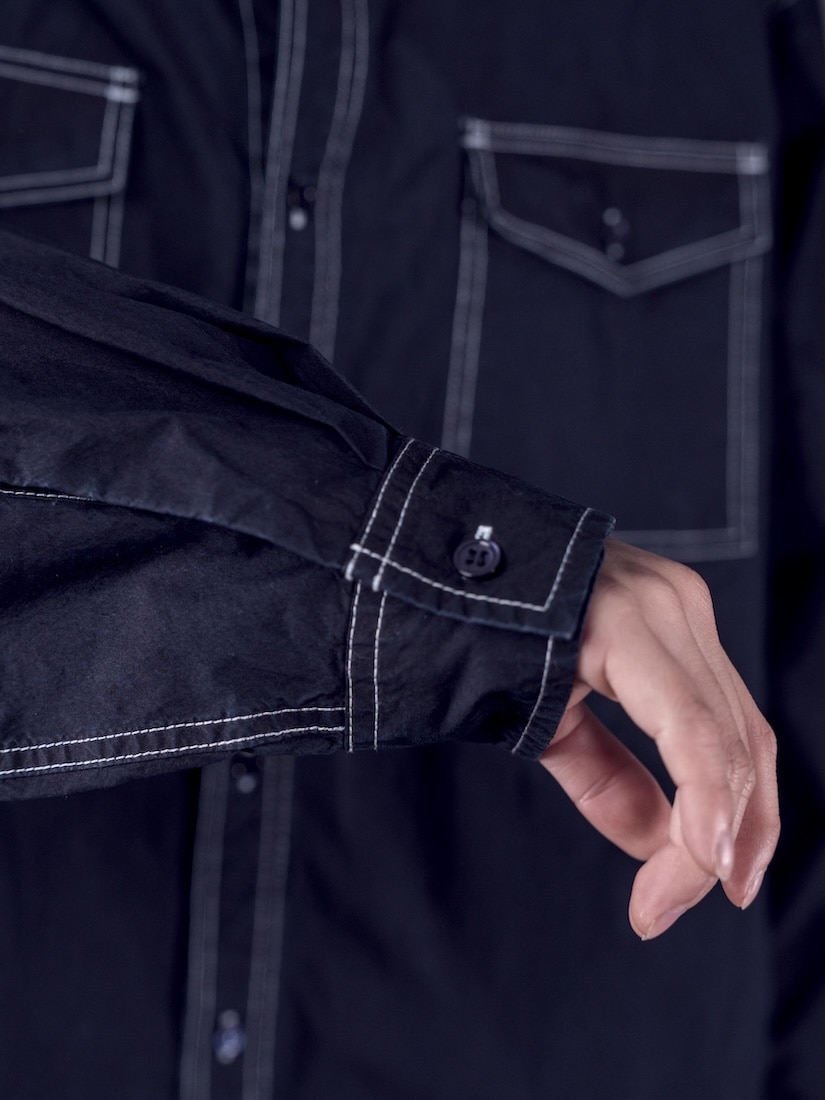 LIGHT WEIGHT INDIGO SHIRT