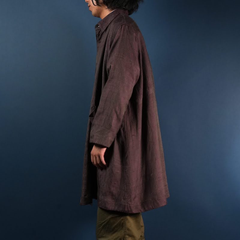 Hand woven coat