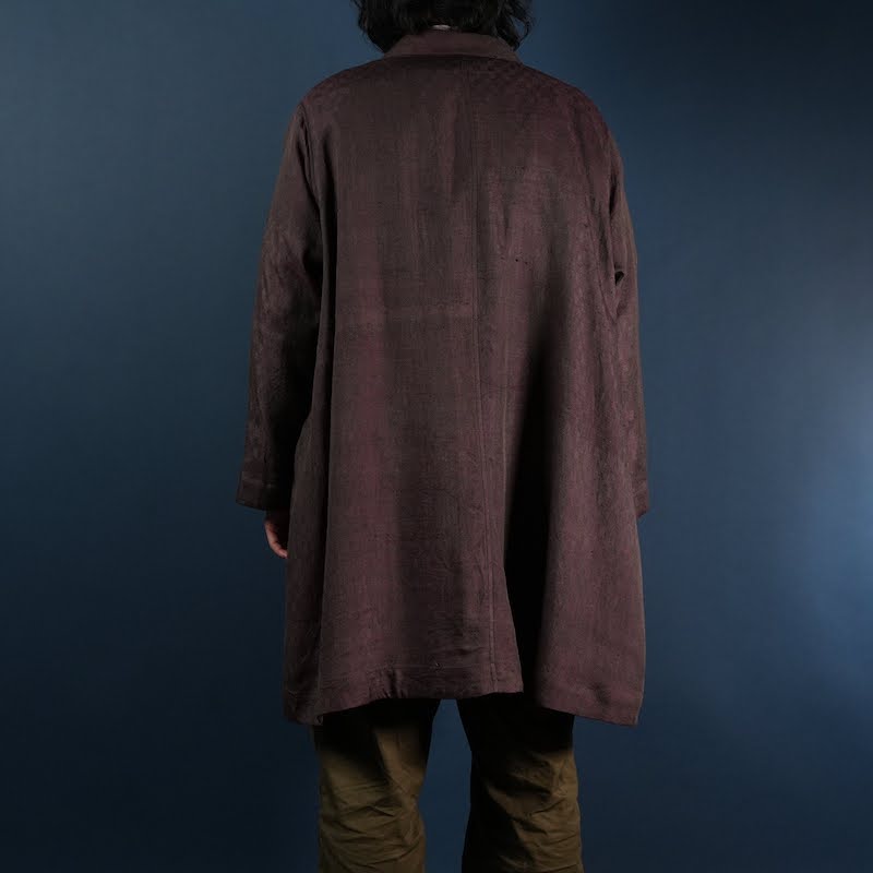 Hand woven coat