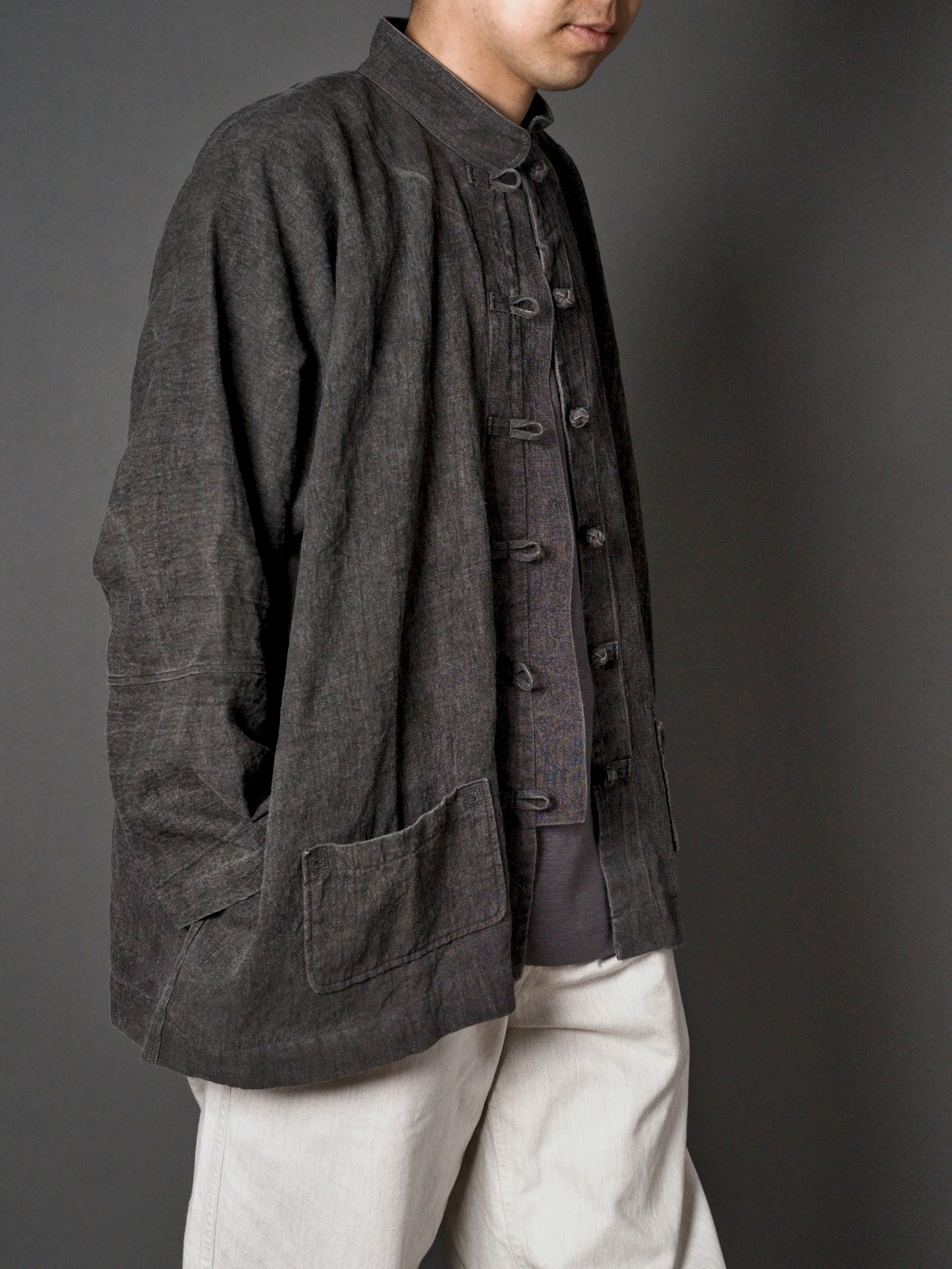 China Blouson / Ink Dyed