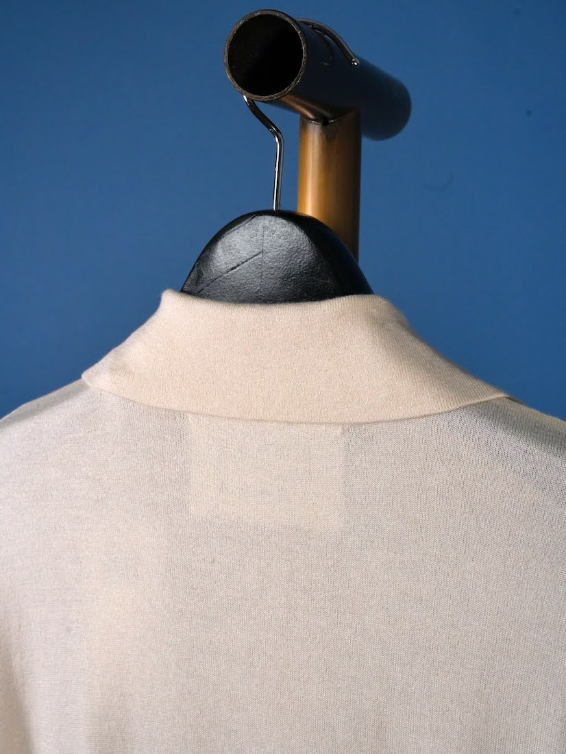 SILK CASHMERE POLO