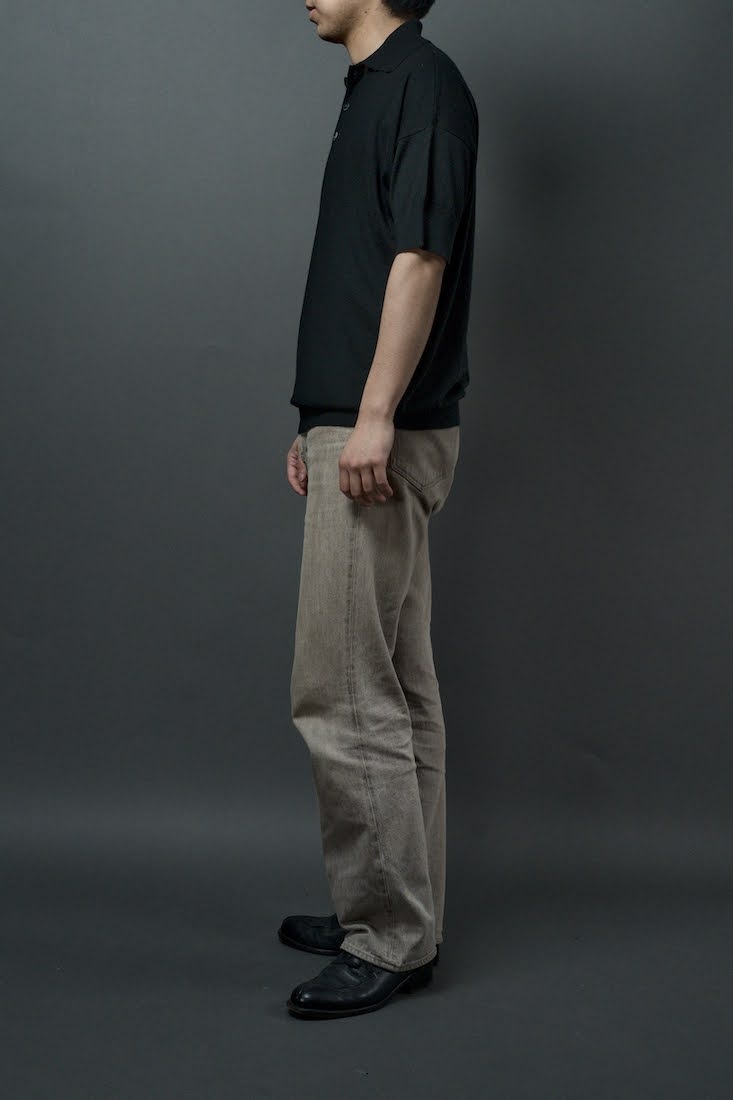 SILK CASHMERE POLO
