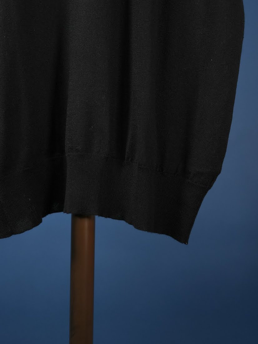 SILK CASHMERE POLO