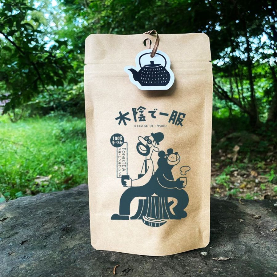 木陰で一服 ForesTEA(スギヒノキ茶)ティーバッグ4g×10p×3袋