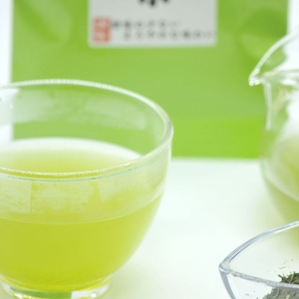 【食後にも休憩時にも】静岡一番茶やぶきた深むし煎茶【中】　100g平袋入×2ヶ