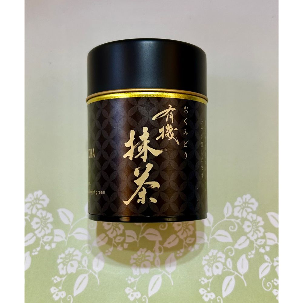 夏にお勧め!冷抹茶 有機栽培抹茶 最高級品種おくみどり