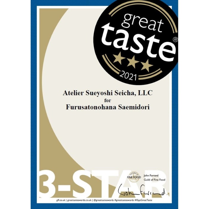 【お得な３袋セット】優しくまろやかな味わいの かぶせ茶 シングルオリジン「郷里の華　さえみどり」（100g × ３袋）