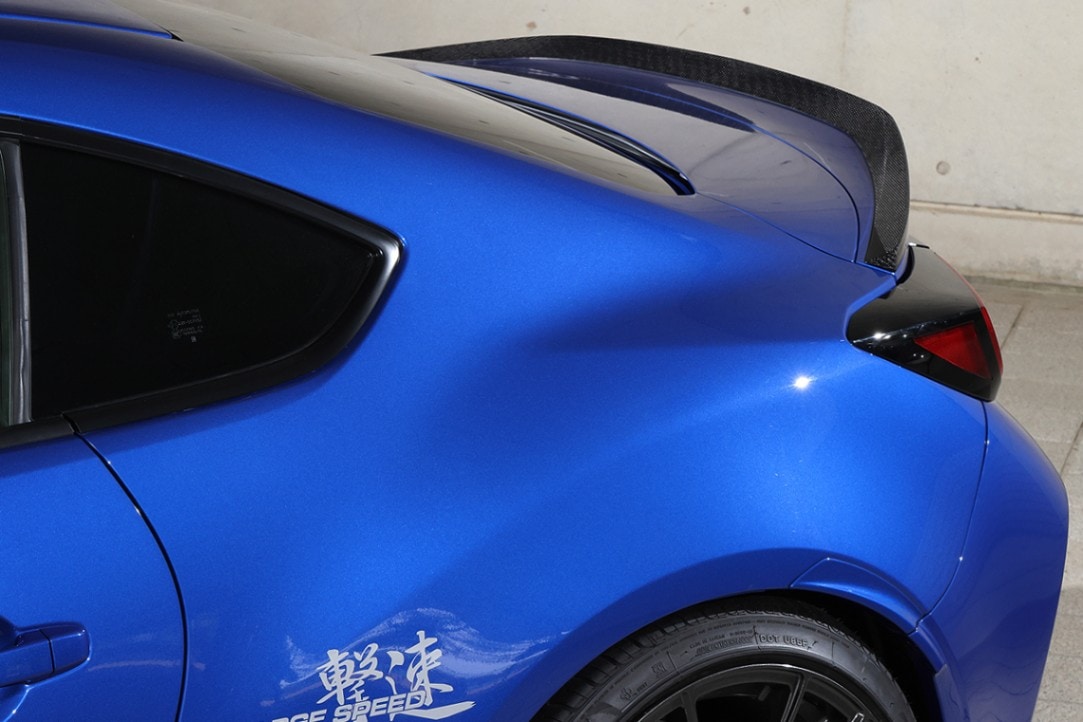 チャージスピード BRZ ZD8 トランクスポイラー 綾織カーボン製