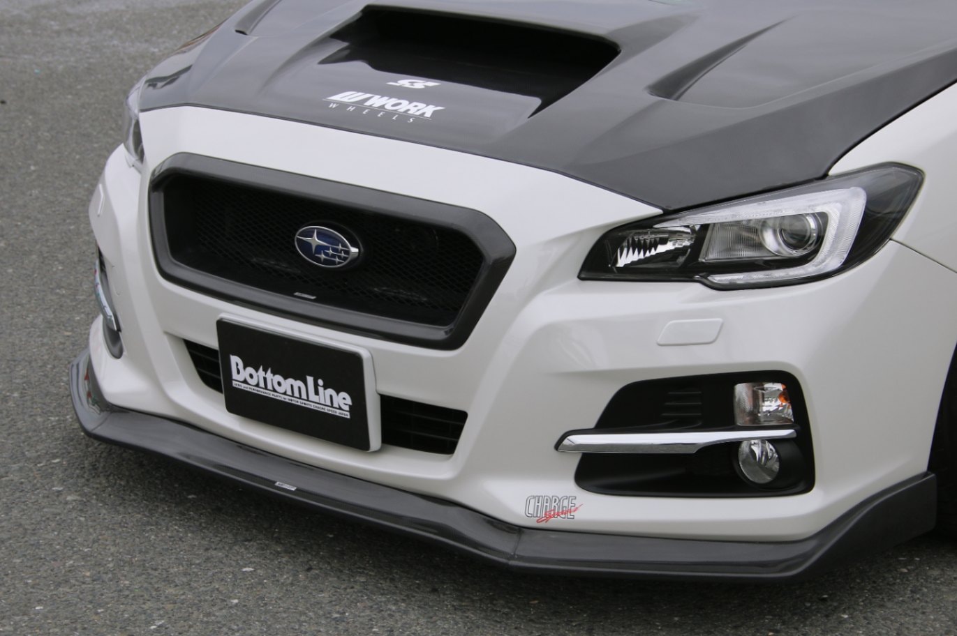 aki レヴォーグ VM 後期 フロントボトムライン タイプ1 チャージスピード LEVORG VM# A/B/C フロントボトムライン TYPE