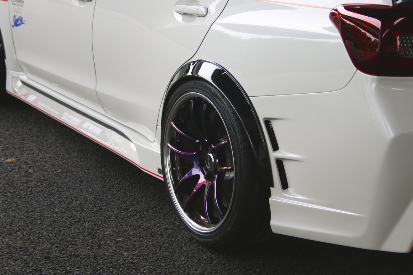 チャージスピード LEVORG VM# オーバーフェンダー リア用 片側50mm 