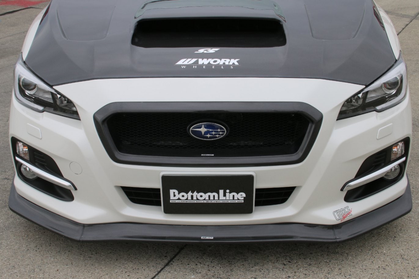 チャージスピード LEVORG VM# A/B/C フロントグリル カーボン製