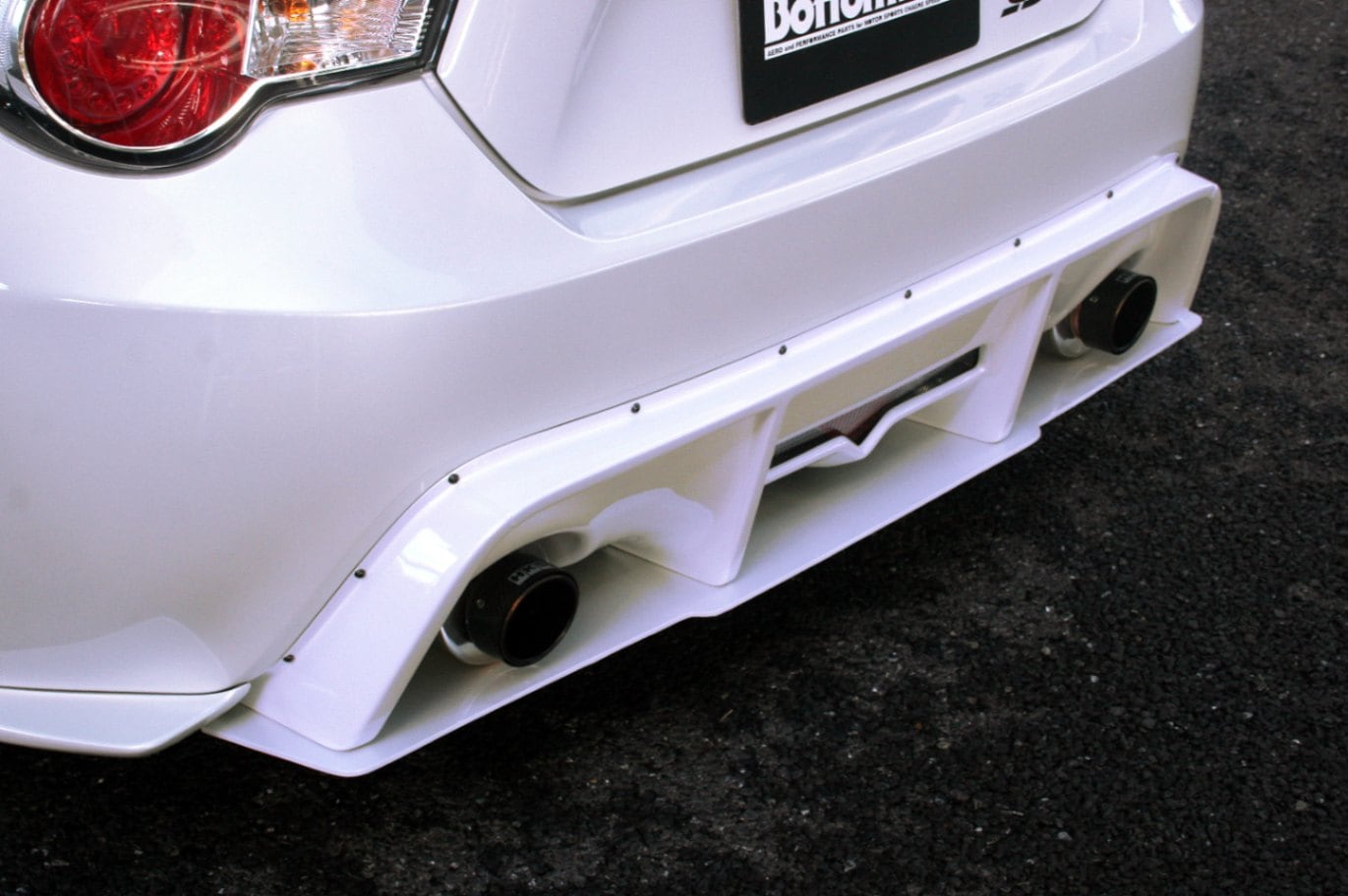 チャージスピード 86 ZN6 前期/中期 リアディフューザーカウル FRP製