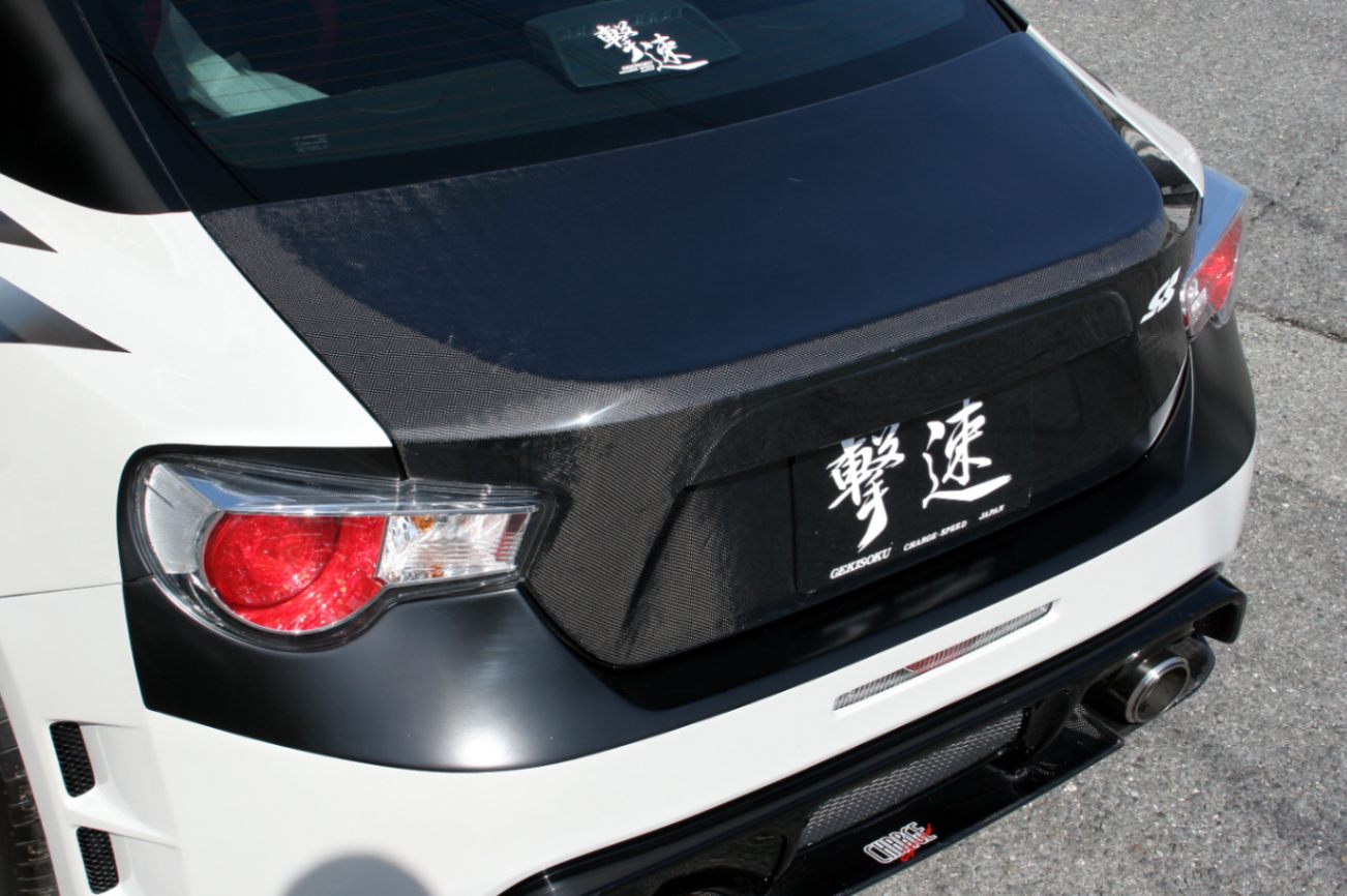 チャージスピード 86 ZN6 前期/中期 トランク カーボン製 | TOYOTA,86 