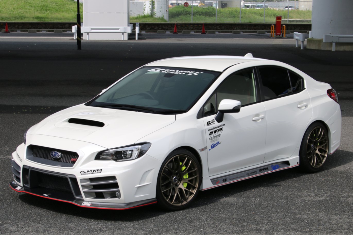 チャージスピード WRX STI/S4 VA# フロントバンパー TYPE-3A アンダー 