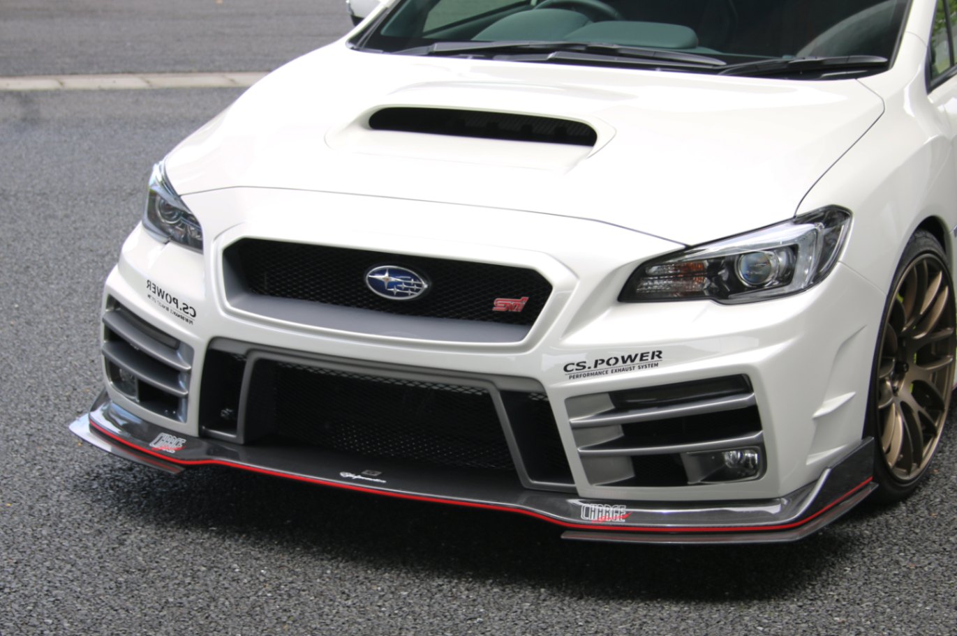 チャージスピード WRX STI/S4 VA# フロントバンパー TYPE-3B アンダー