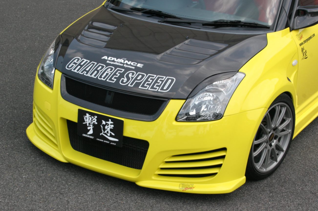 チャージスピーﾄﾞ SWIFT SPORT ZC31S フロントバンパー FRP製 | すべて 