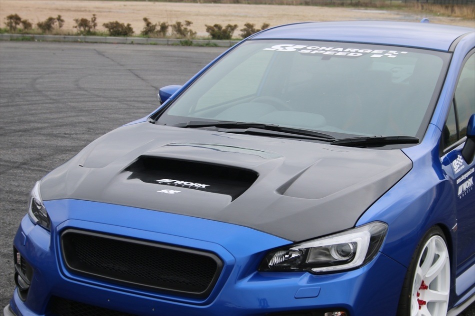チャージスピード WRX STI/S4 VA# A/B/C ボンネット（ダクト付