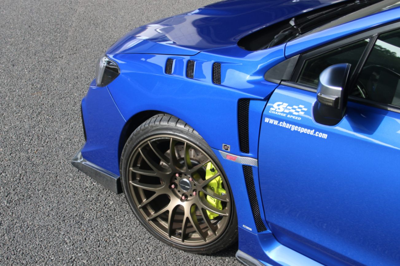チャージスピード WRX STI/S4 VA# フェンダーロアガーニッシュ ダクト