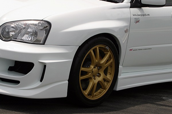 チャージスピード インプレッサ GD# C/D/E型 フロントワイドフェンダー  