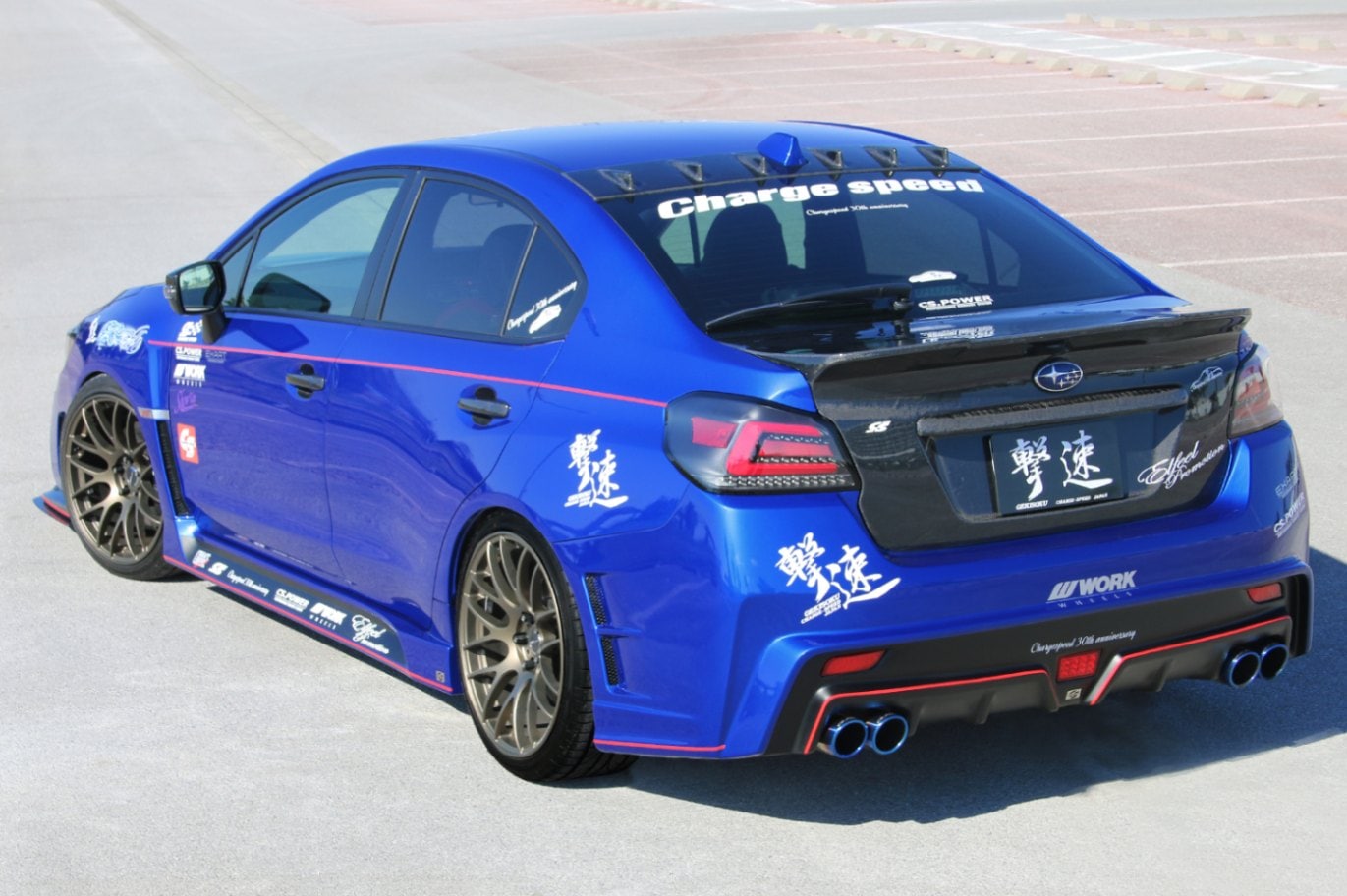 チャージスピード WRX STI/S4 VA# バンパー TYPE-1A 3点セット