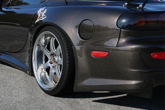 チャージスピード RX-7 FD3S リアフェンダー FRP製 片側50mmワイド 