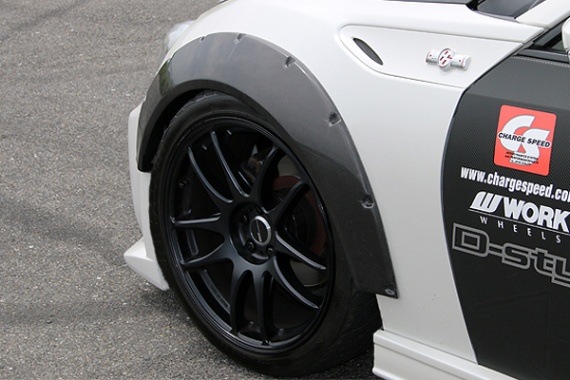 チャージスピード BRZ ZC6 CSオーバーフェンダー カーボン製 チャージ