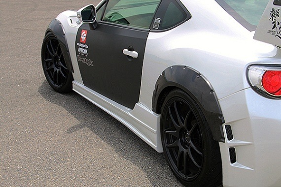 チャージスピード BRZ ZC6 CSオーバーフェンダー カーボン製 チャージ 