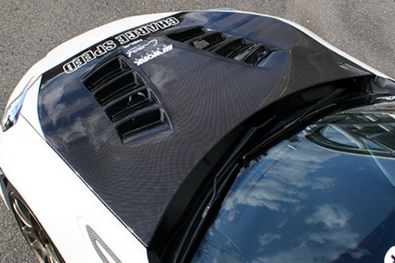チャージスピード BRZ ZC6 ボンネット ダクト付 カーボン製 CSEF