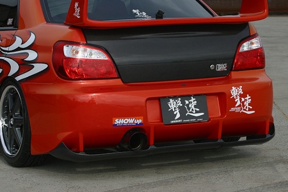 バリス　VARIS インプレッサ WRX GDB鷹目　リアディフューザー バリス インプレッサ GDB F型 G型 専用リアディフューザー