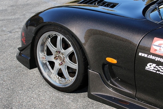 チャージスピード RX-7 FD3S D-1 スタイル ベント フェンダー 片側20mm