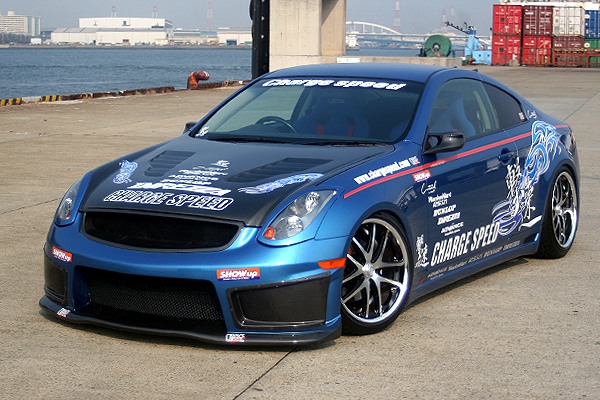 チャージスピード SKYLINE COUPE CPV35 バンパー3点セット | NISSAN 