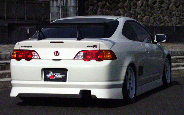 ゆ*き様 インテグラ タイプR DC5 チャージスピード リアスポイラー アンダ チャージスピード INTEGRA DC5 前期 リアハーフスポイラー | HONDA