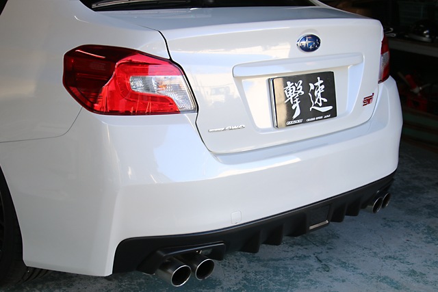 【新品未使用】チャージスピード WRX STI S4 VA LEDバックフォグ チャージスピード LED バックフォグランプ with F1スタイル