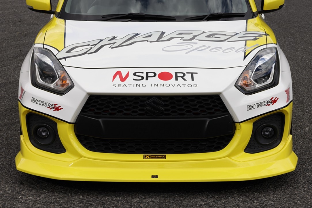 チャージスピード スイフトスポーツ ZC33S フロントハーフスポイラー 