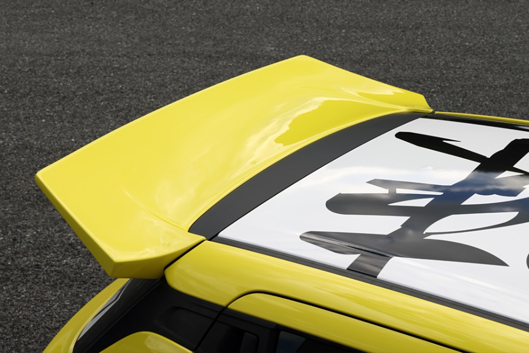 チャージスピード スイフトスポーツ ZC33S リアルーフスポイラー FRP製 