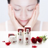 バラプラセンタ配合 CHIECO　Deepdrop　化粧水/美容 液/クリーム　3点セット