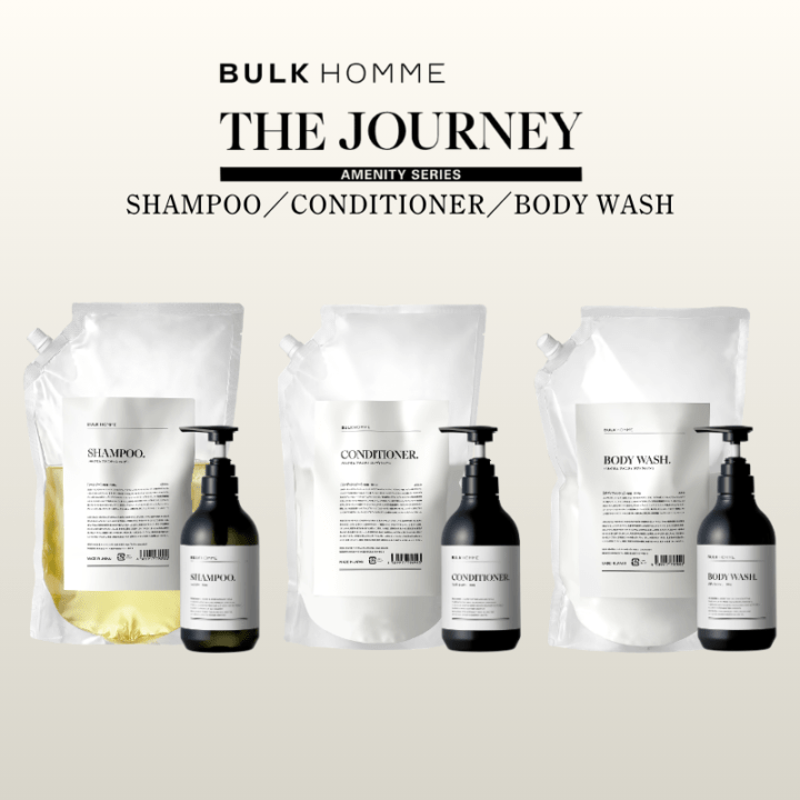 バルクオム THE JOURNEY 詰替用1800g シャンプー/コンディショナー