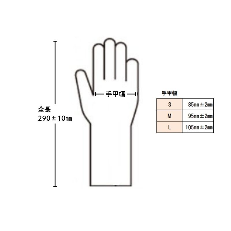 【組み合わせ自由！サイズ混在OK、選べる4ケース】 NPVグローブ・ロング  [100枚×10箱] ×4ケース　合計40箱