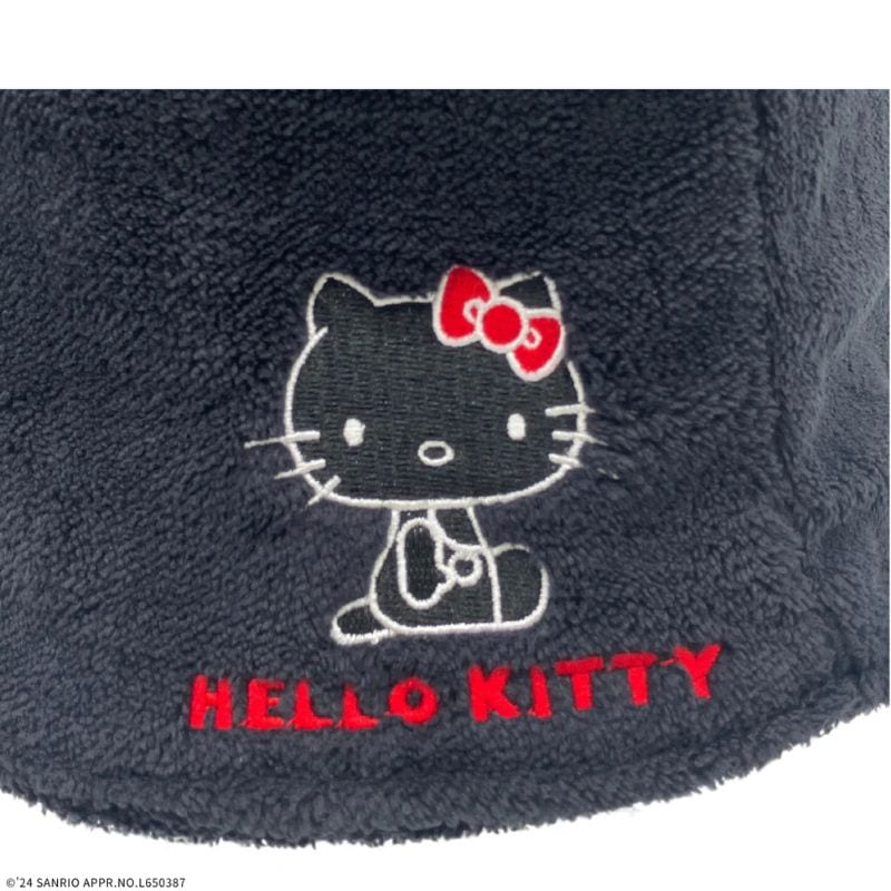 サウナハット Hellokitty ブラック SRSL021[5個入]　