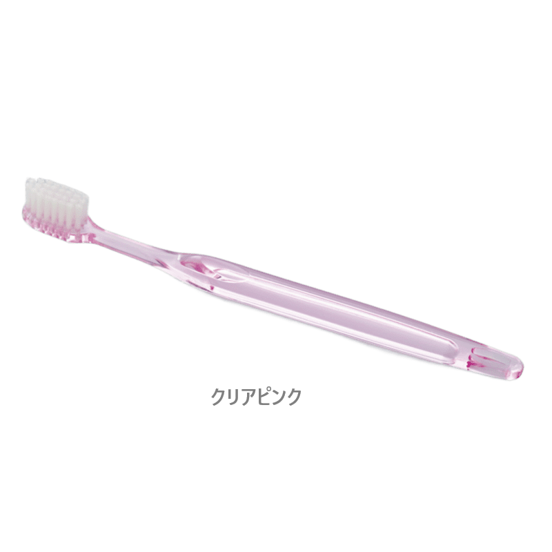 〈クリアOP〉歯ブラシセット クリスタ28穴 3gシュリンク［2,000本入］全5色