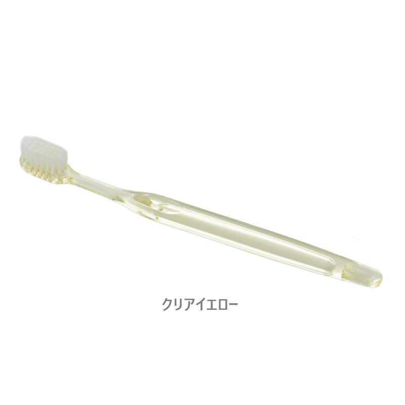 〈クリアOP〉歯ブラシセット クリスタ28穴 3gシュリンク［2,000本入］全5色