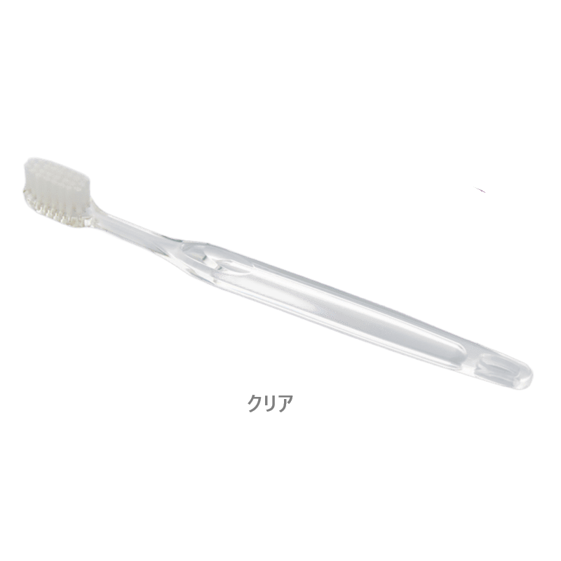 〈クリアOP〉歯ブラシセット クリスタ28穴 3gシュリンク［2,000本入］全5色