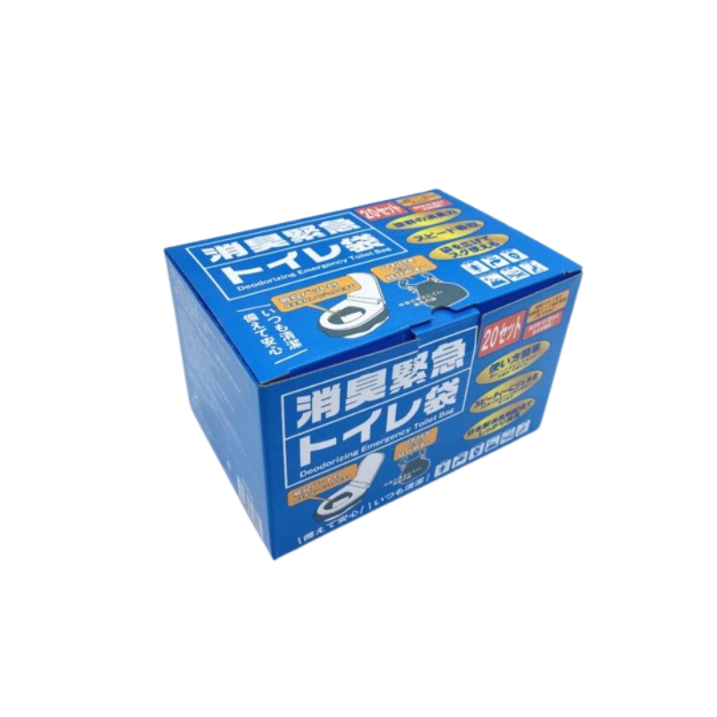 ニューフレックス 消臭緊急トイレ袋<20セット> KKTO-20［18箱入］