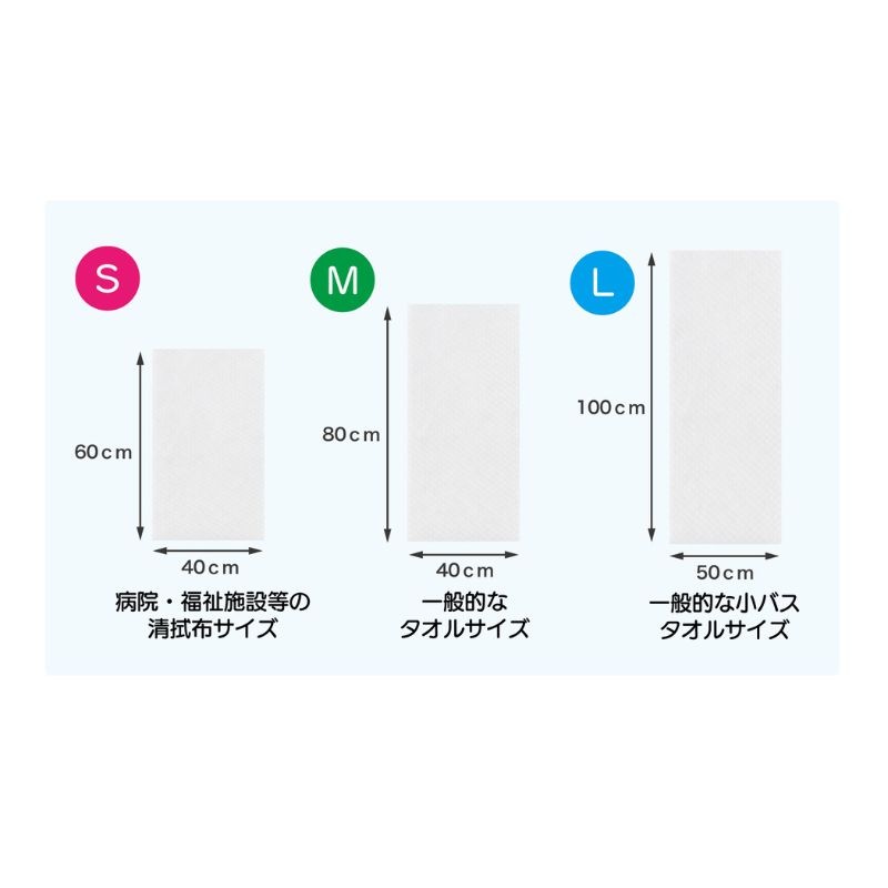 ファーストレイト eドライタオル Mサイズ 10枚 FR-7011［32袋入］