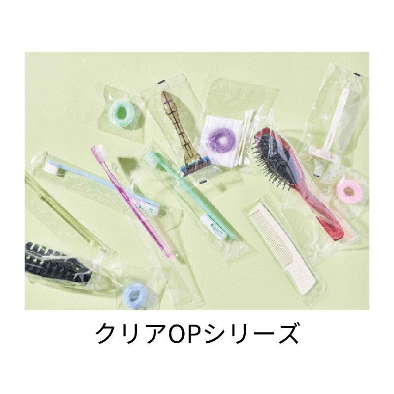〈クリアOP〉クッションヘアーブラシ HQ-Ⅰ(べっ甲調)［300本入］