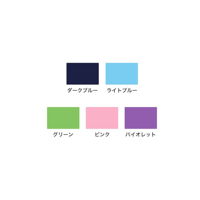 〈エラート〉ヘアーバンド　5色アソート［3,000個入］