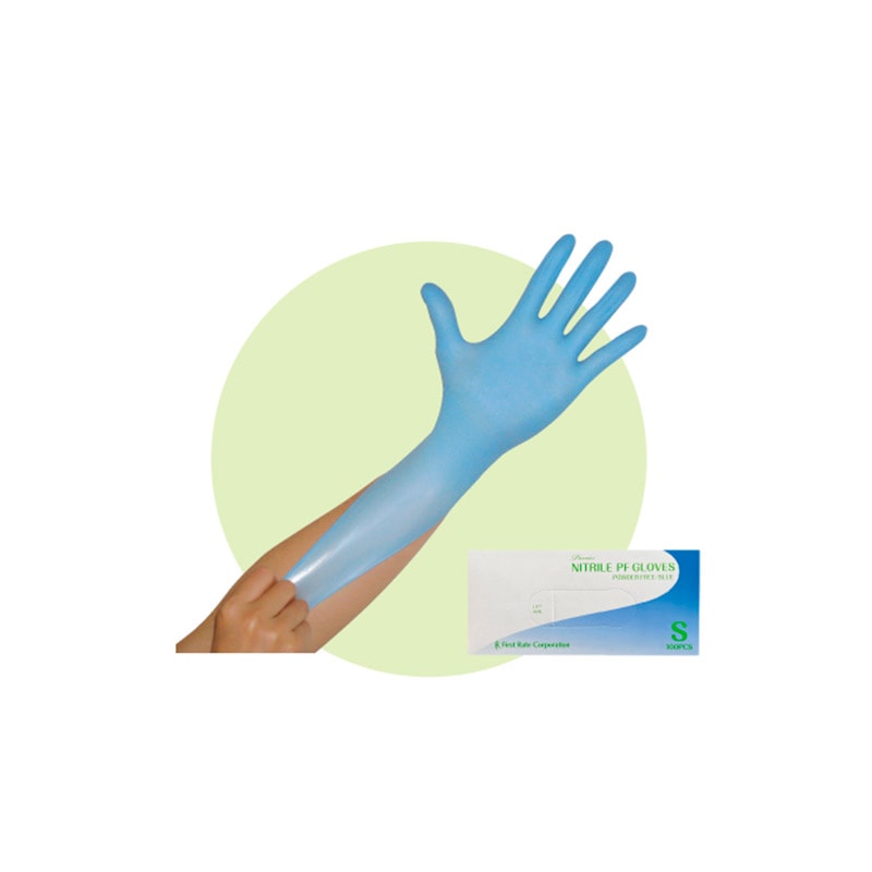 【組み合わせ自由！カラー・サイズ混在OK、選べる4ケース】 プレミア・ニトリルPFグローブ  [100枚×10箱] ×4ケース　合計40箱