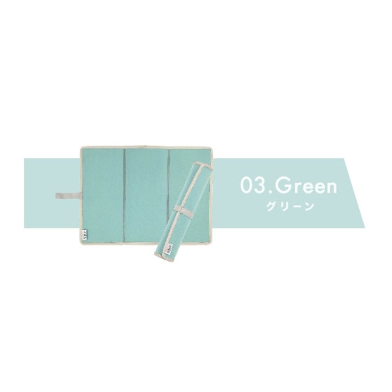 サウナマット 折りたたみ FPQ-04［3枚入］全12色