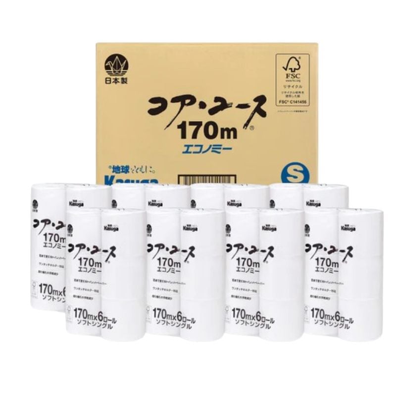 コアユース&reg;エコノミー シングル 170m巻 6ロール［8袋入］