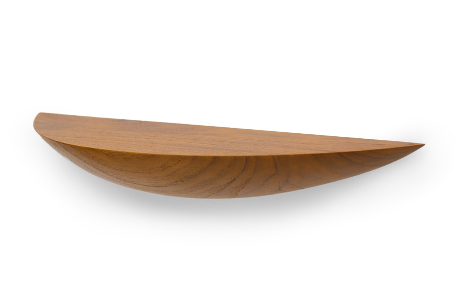 再入荷時期未定】CHLOROS(クロロス) チーク無垢材のオーバル型の